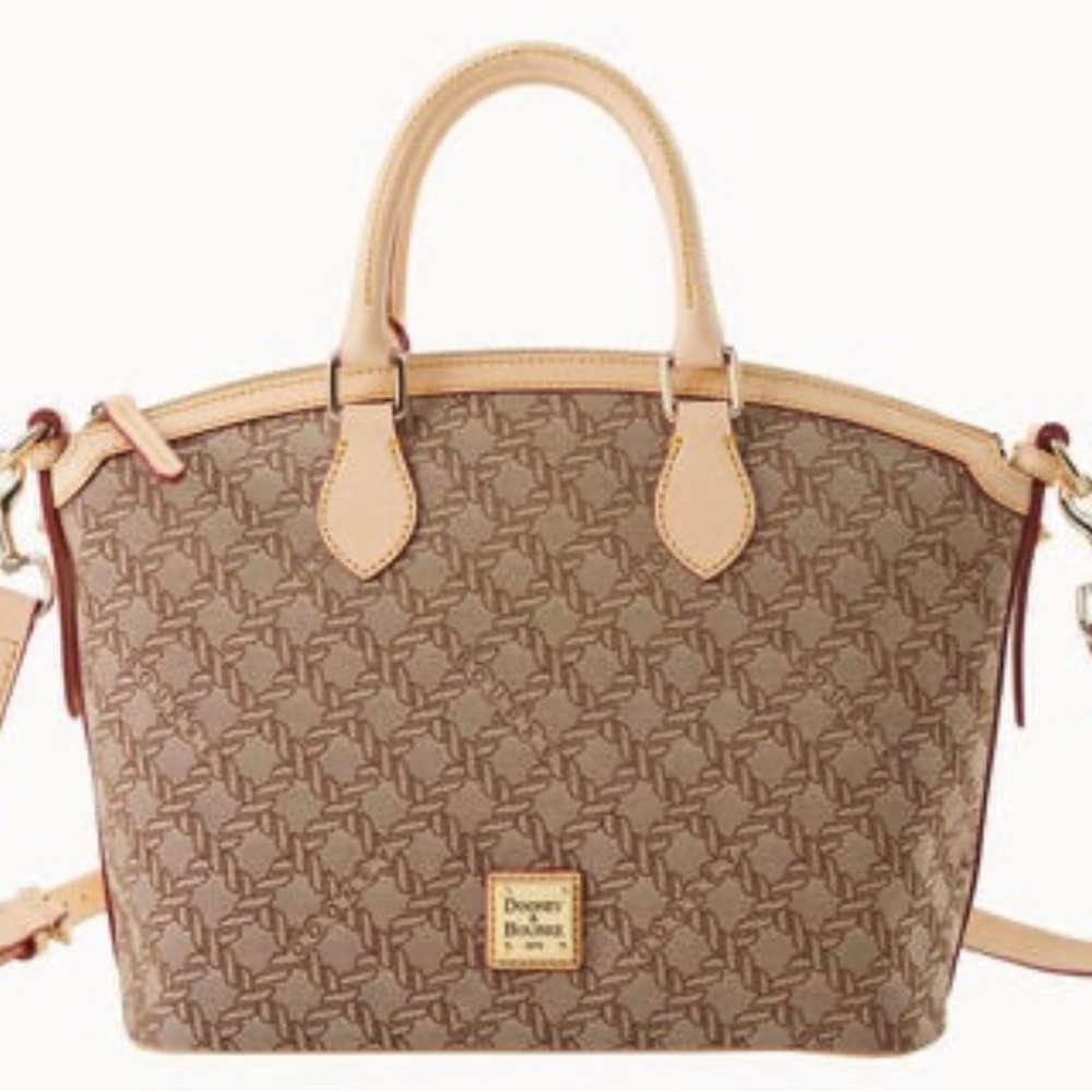 Dooney & Bourke Brown Leather Satchel